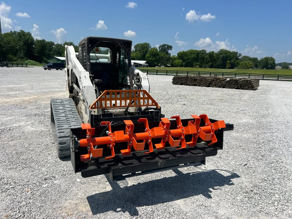 New Skid Steer Rotary Tiller